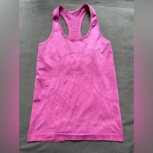 Lululemon Pink Running Tank Top